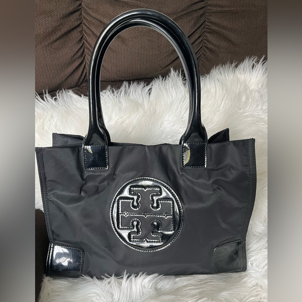 Tory Burch Black Tote Bag Ella